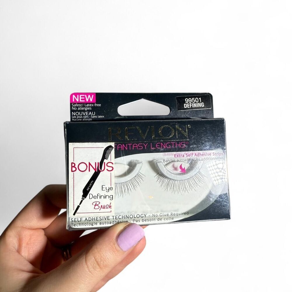 Vintage Revlon Fantasy Lengths - Defining Self Adhesive Eyelashes